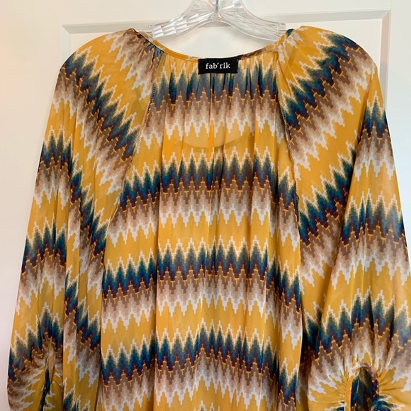 fab'rik Tops - Fab’rik Multicolored flowing top